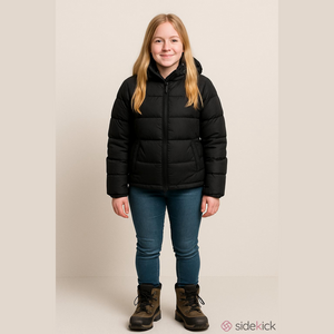 State Street Winter Boots Black Tan Women's Size 5